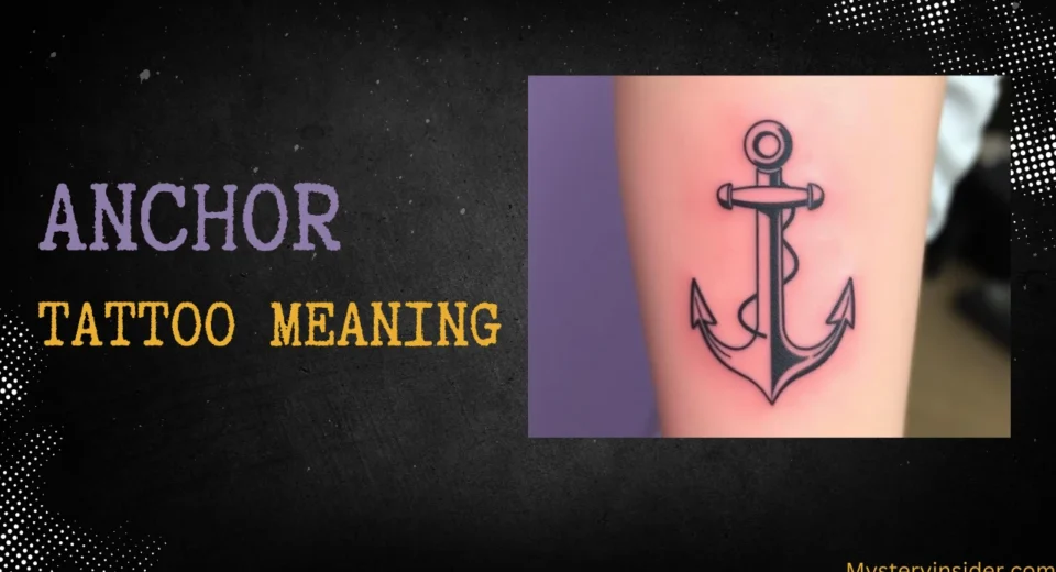 Image of Anchor Tattoo Meaning