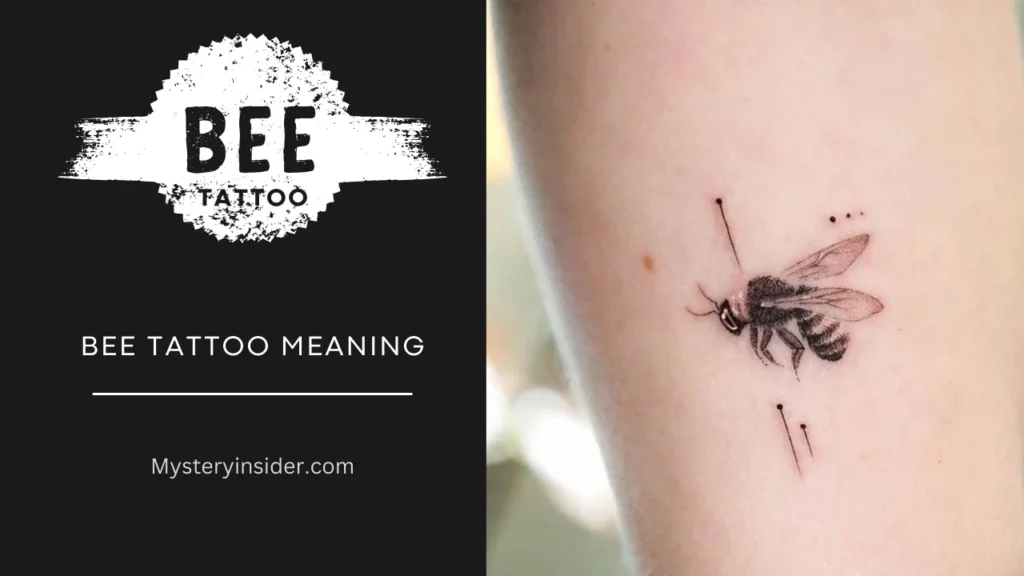 Image of bee tattoo