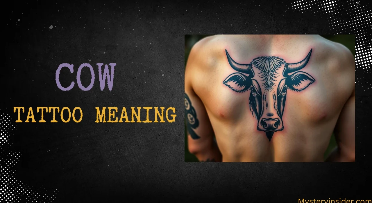 Image of cow tattoo meaning