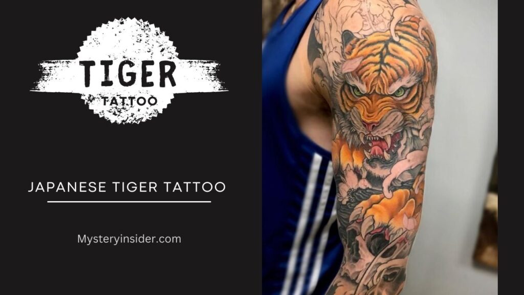 Image of Japanese tiger tattoo 