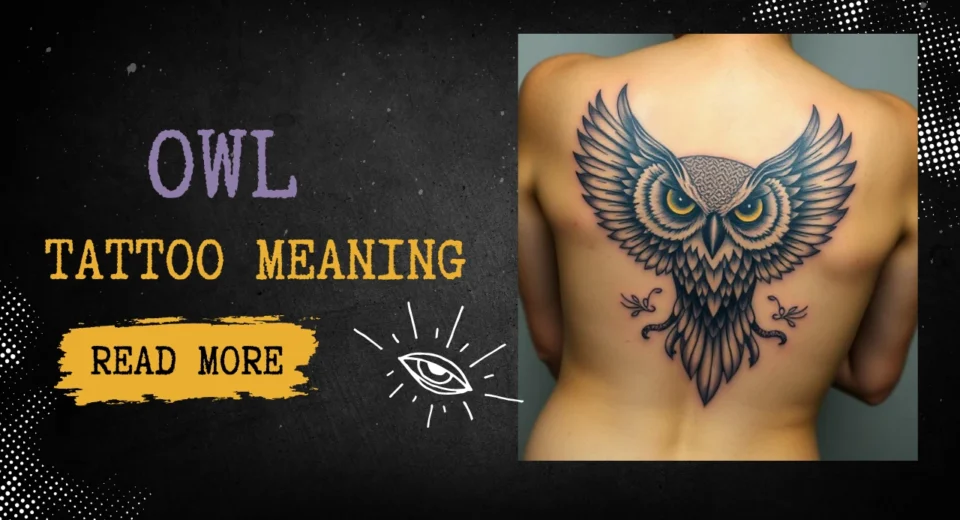 Image of owl tattoo meaning