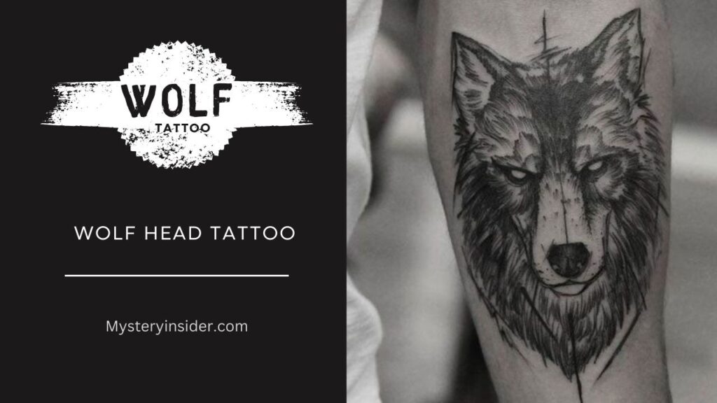 Image of Wolf Head Tattoo