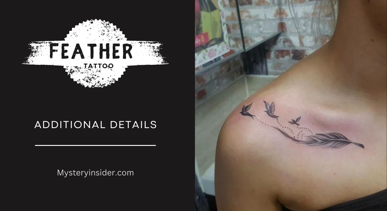 Image of feather tattoo meaning