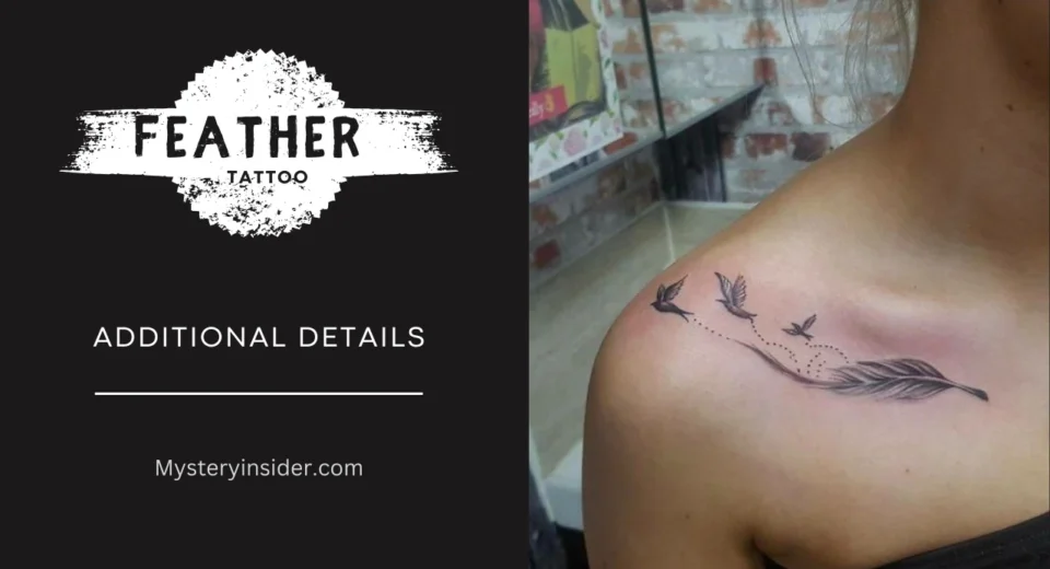 Image of feather tattoo meaning