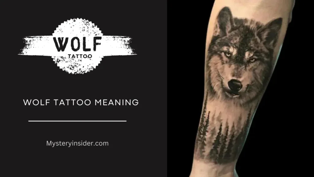 Image of wolf tattoo meaning